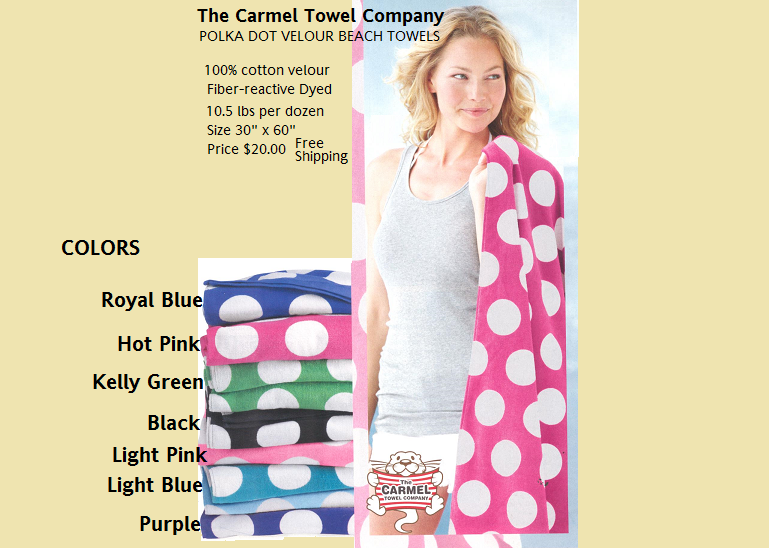 <b><center><h2>Caramel Towel Company, Beach Towels</b></center></h2>